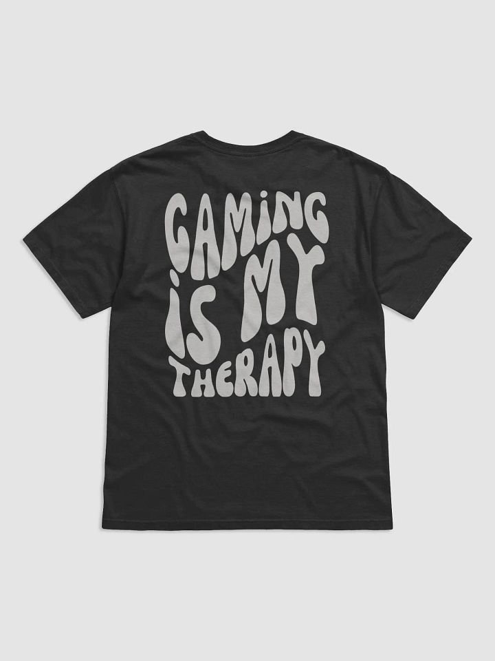 Gaming Is My Therapy T-Shirt (White) product image (1)