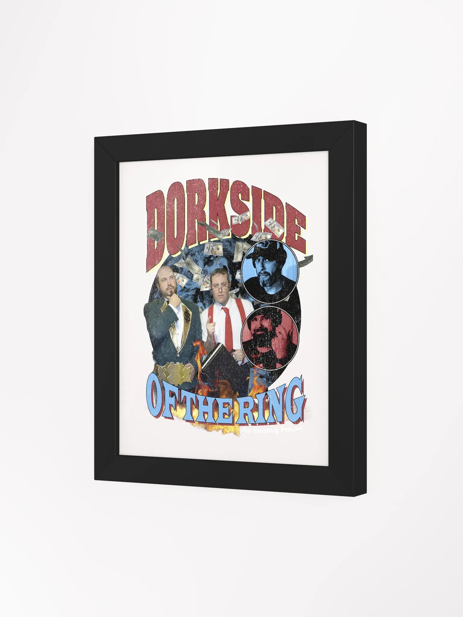 DORKSIDE OF THE RING: Satirical Wrestling Poster product image (7)