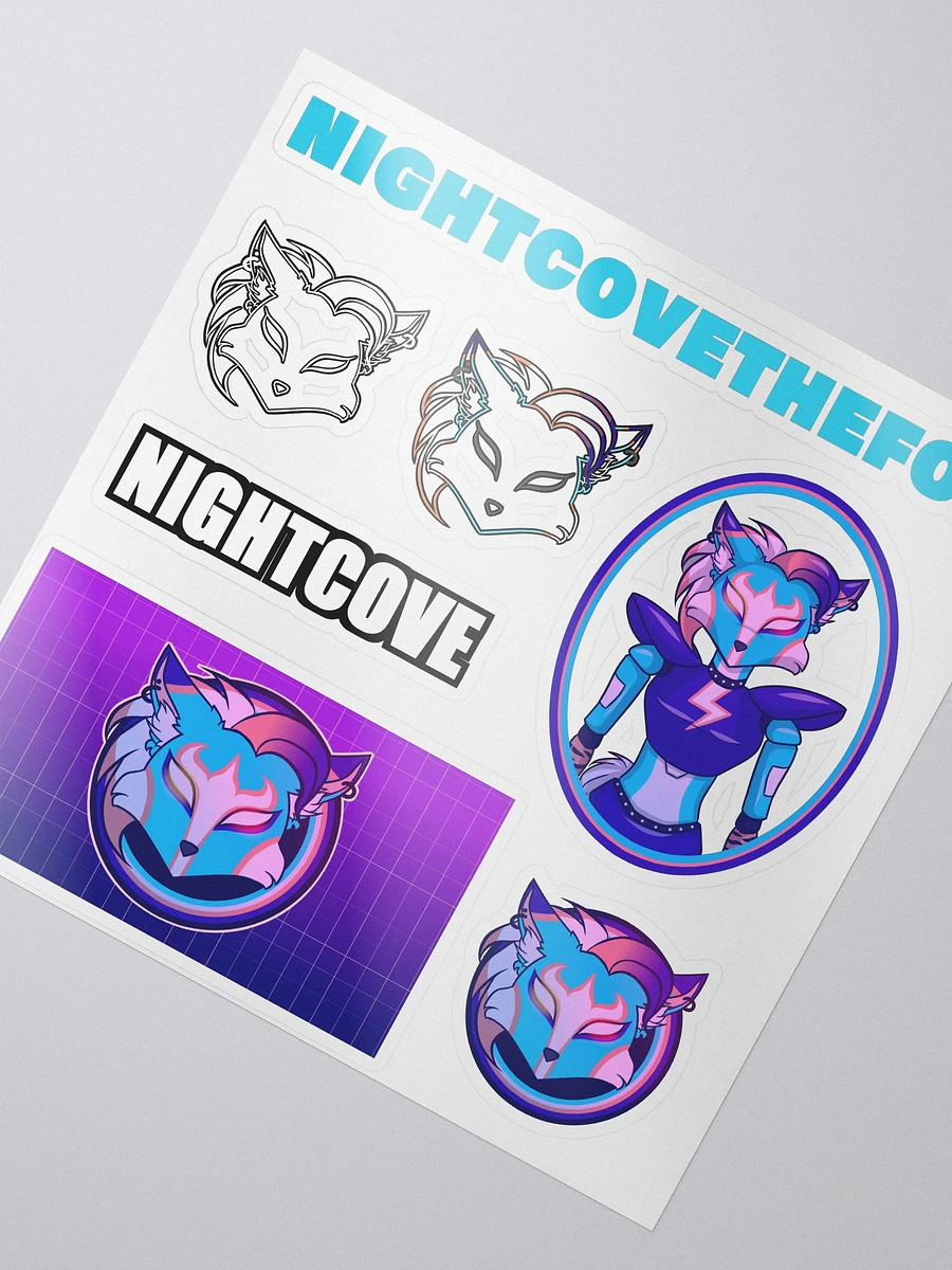 NightCove Icon Sticker Sheet product image (1)