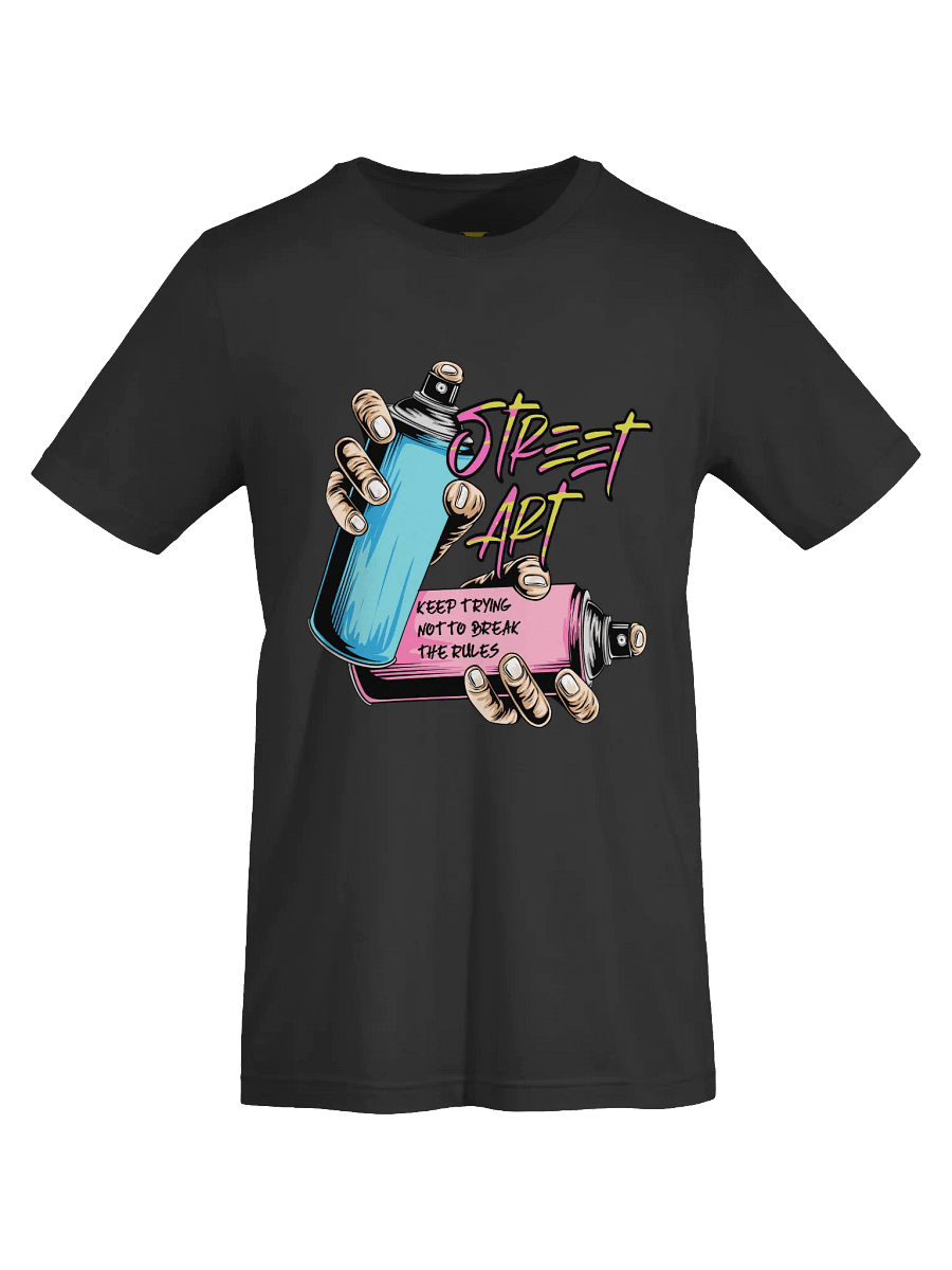Keep Trying Street Art Graphic T-Shirt product image (7)