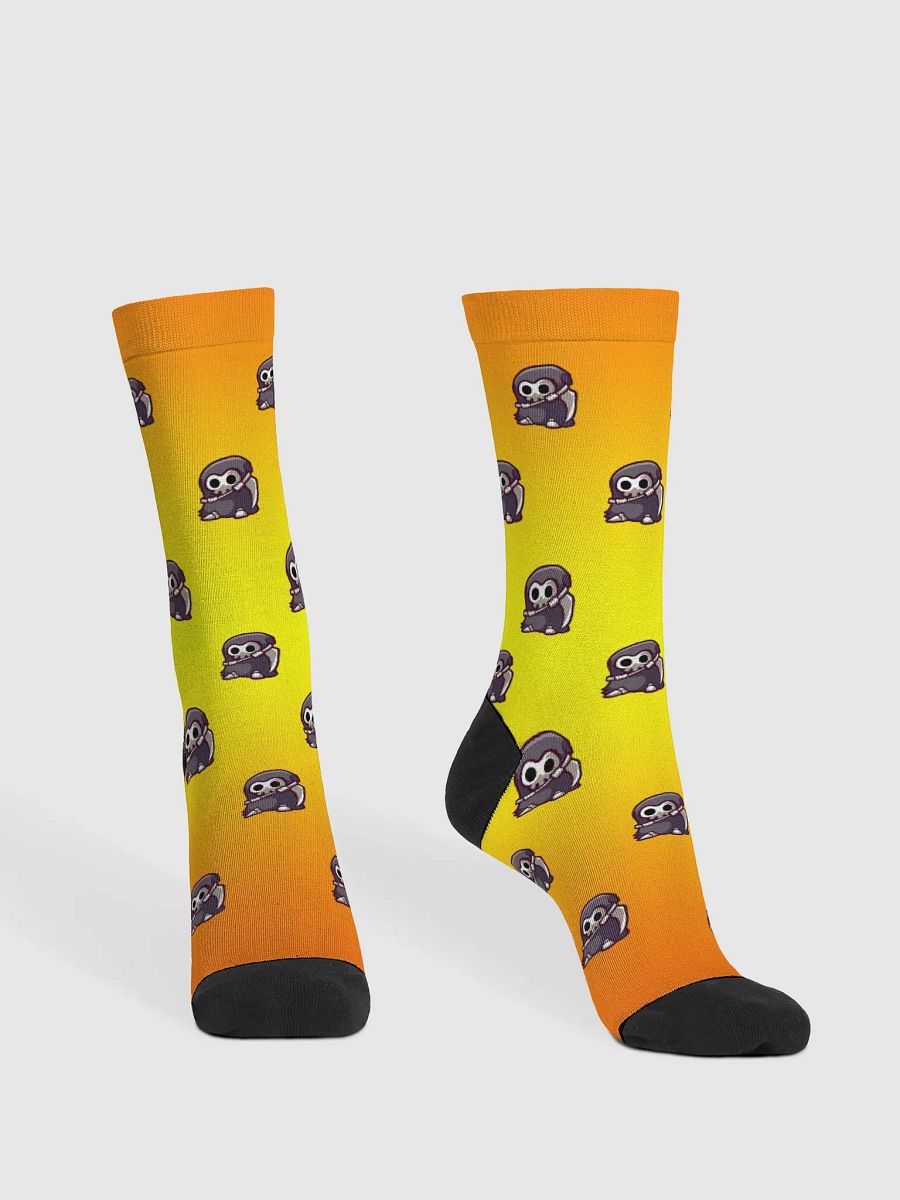 Grim Logo Socks - Yellow & Orange product image (2)