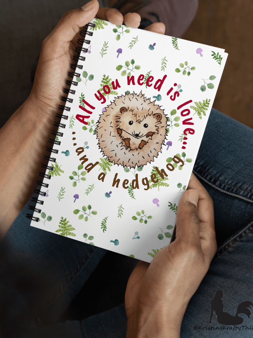 All You Need is Love And a Hedgehog Original Notebook product image (7)