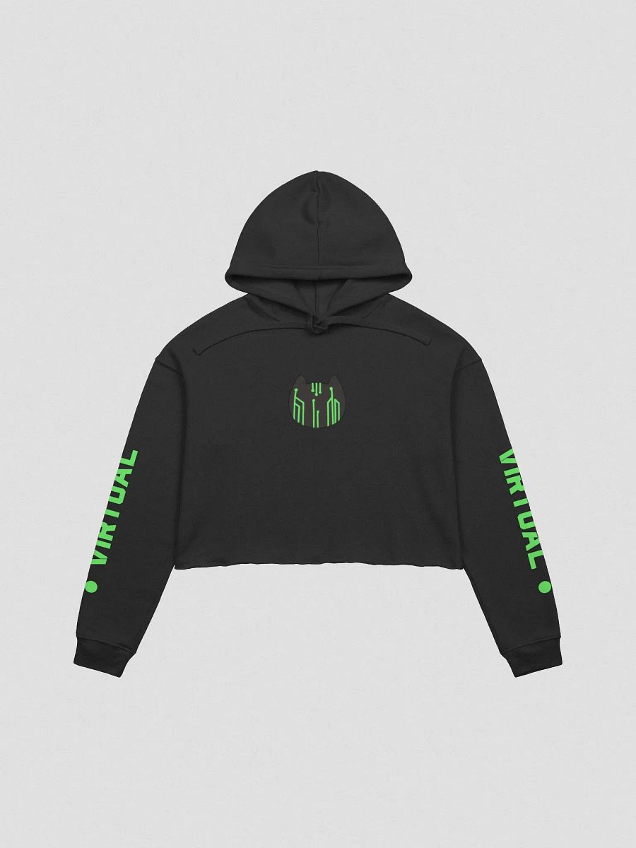 Virtual Hoodie, Black (Cropped) product image (1)
