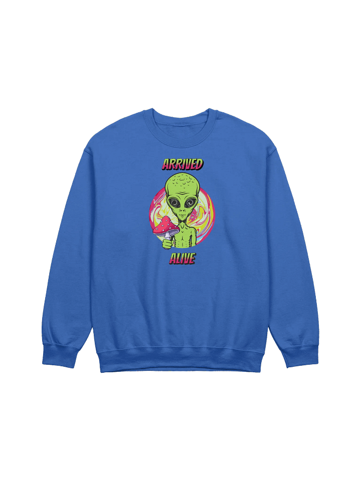 ARRIVED ALIVE ALIEN SWEATSHIRT product image (1)