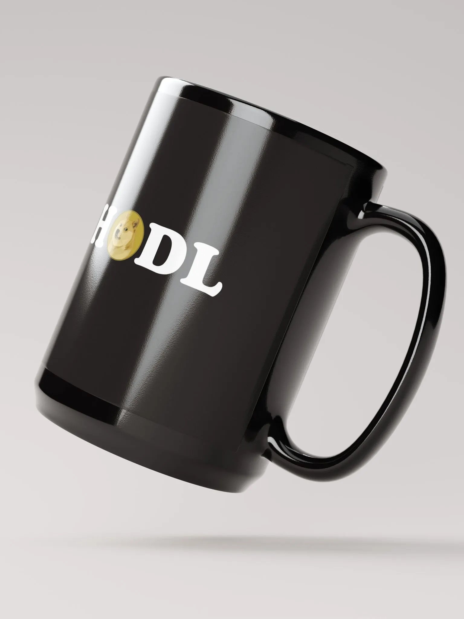 Doge "HODL" Mug product image (3)