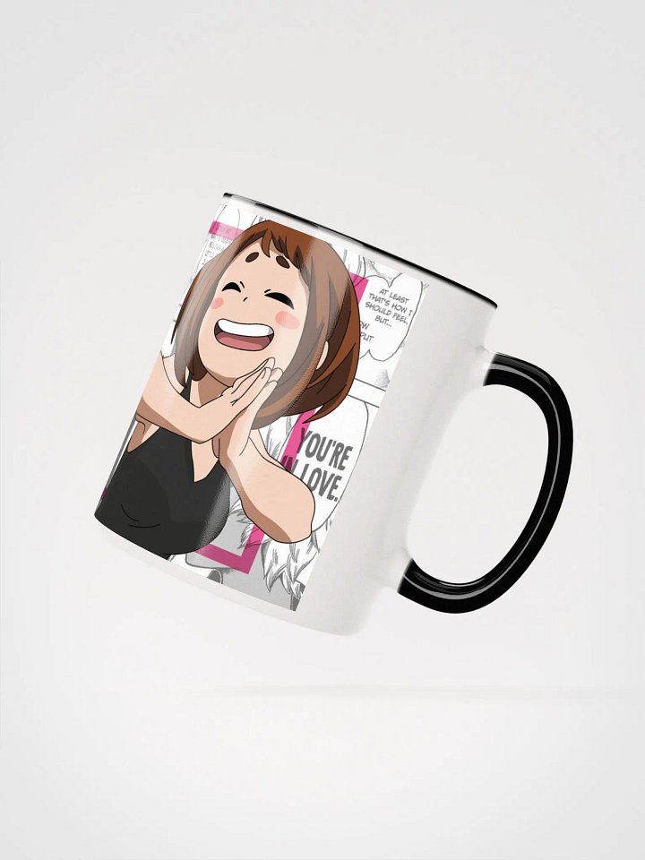 Smiling Ochaco Uraraka Ceramic Mug - My Hero Academia Anime Coffee Mug for Fans product image (2)