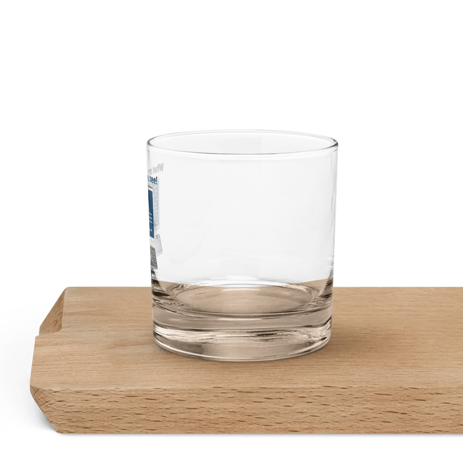 Perspective Humor Rocks Glass product image (6)