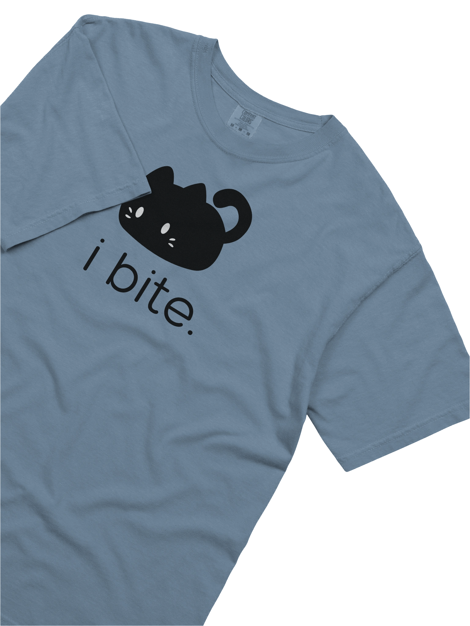 Black Cat "I Bite" Unisex Tee Shirt product image (15)