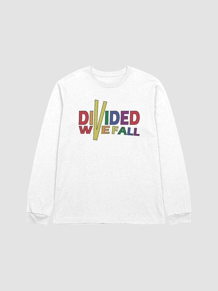 Divided We Fall - Colour - Bella+Canvas Supersoft Long Sleeve T-Shirt product image (2)