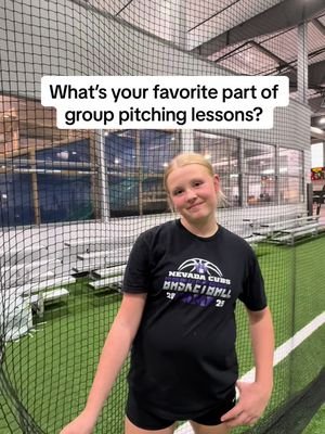 Group lessons are a great way to work together as a team! #softball #pitching #softballpitcher #creatorsearchinsights 