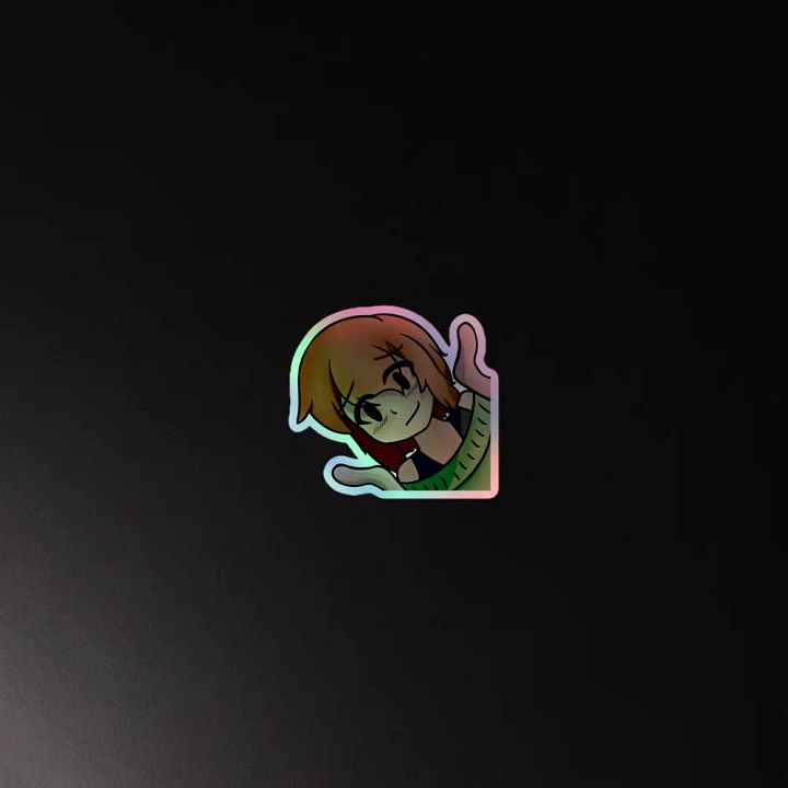Miko Shrug Holo-Sticker! product image (4)