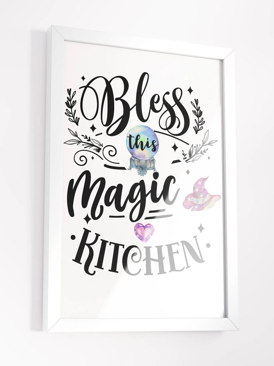 Bless This Magic Kitchen - Witchy, Kitchen Witch, Magic Kitchen Gift product image (5)