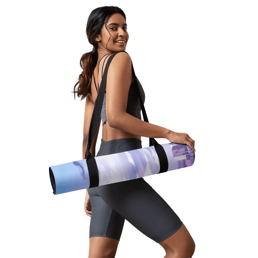 Yoga Mat - Byakko Purple Dawn with Byakko Edition product image (9)