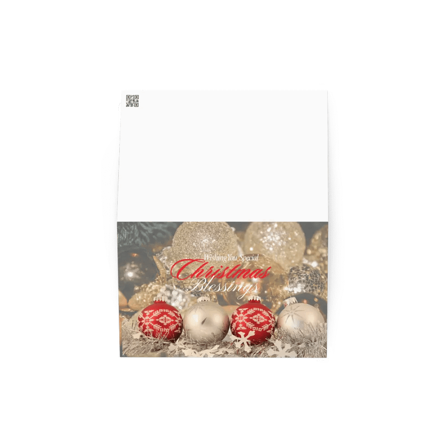 Special Christmas Blessings Greeting Card friends family colleagues product image (4)
