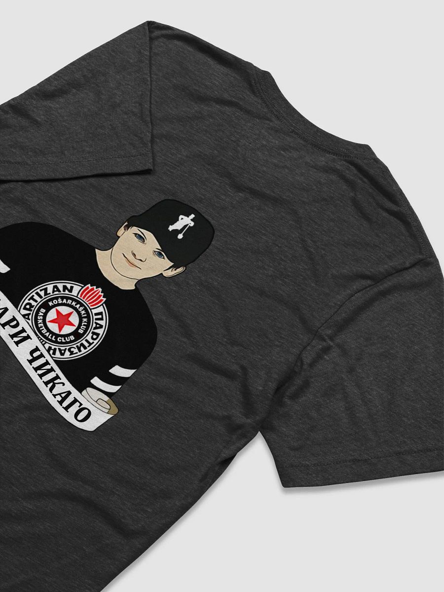 Grobari Čikago KK Partizan Bella+Canvas Triblend Short Sleeve T-Shirt product image (4)
