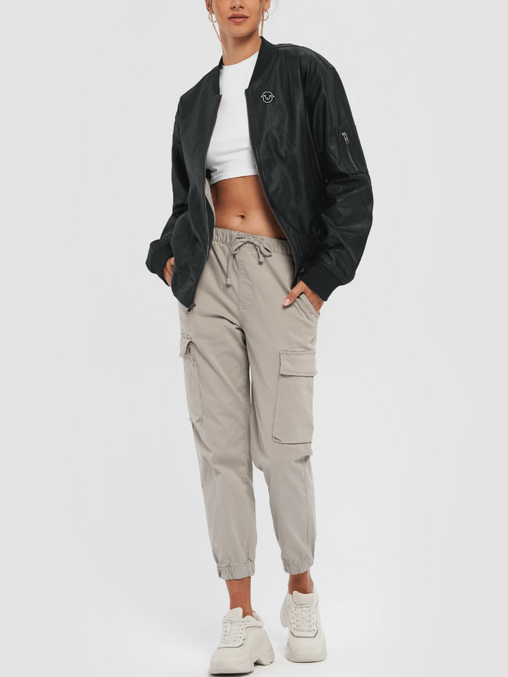 WOMEN - LEATHER BOMBER JACKET product image (2)
