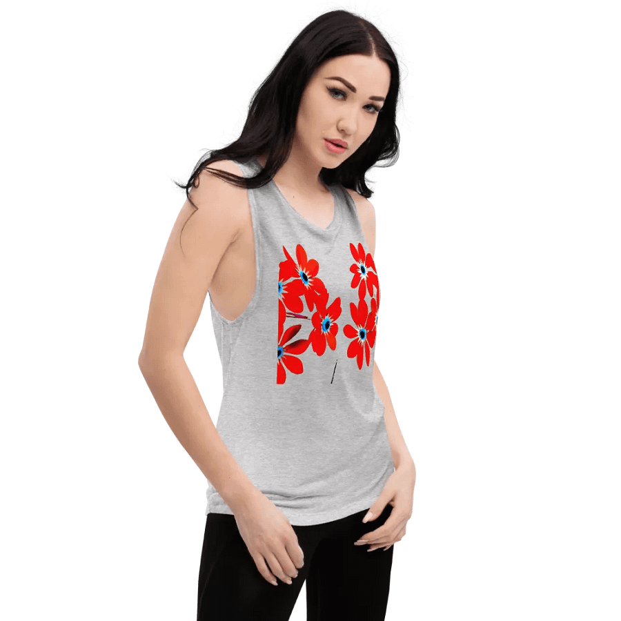 Bella+Canvas Women's Flowy Muscle Tank by Bella+Canvas product image (10)