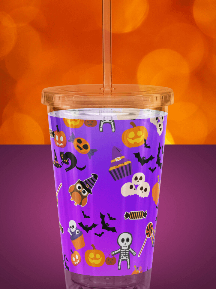 Spooky Halloween Delight Double Wall Tumbler product image (1)