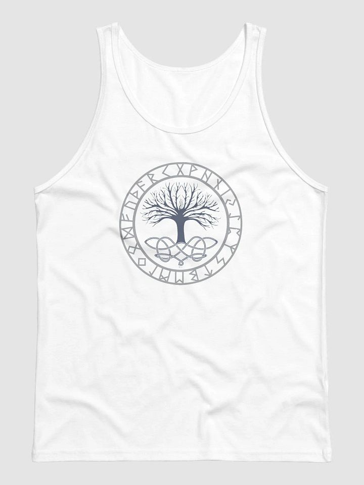 Norse Tree of Life Men's Tank Top White product image (2)
