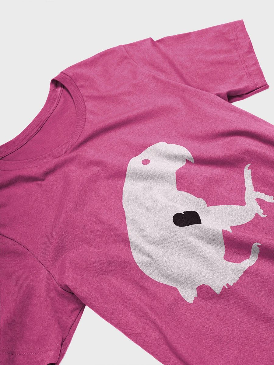 African grey parrot silhouette with heart T-Shirt product image (2)