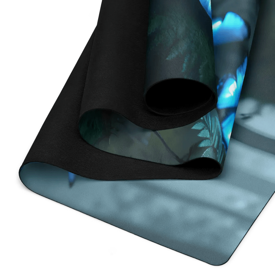 Luminescent Butterflies Yoga Mat product image (11)