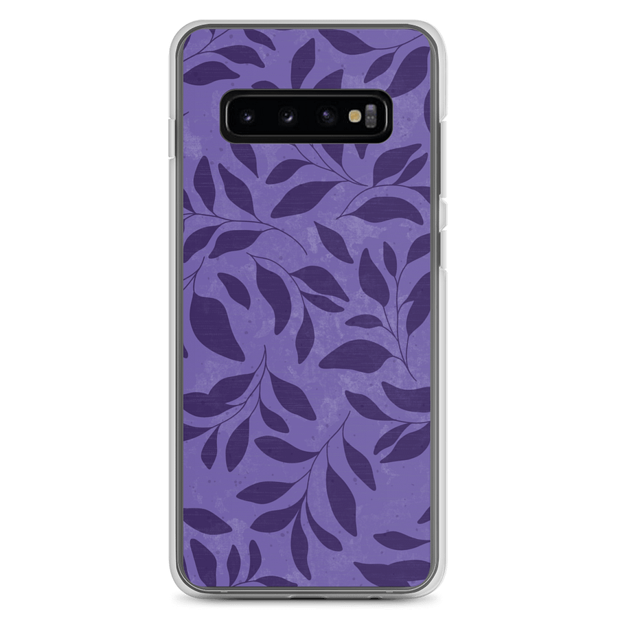 Midnight Foliage Purple Soft Case for Samsung product image (2)