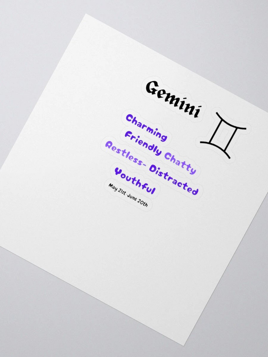 Gemini Stickers product image (5)