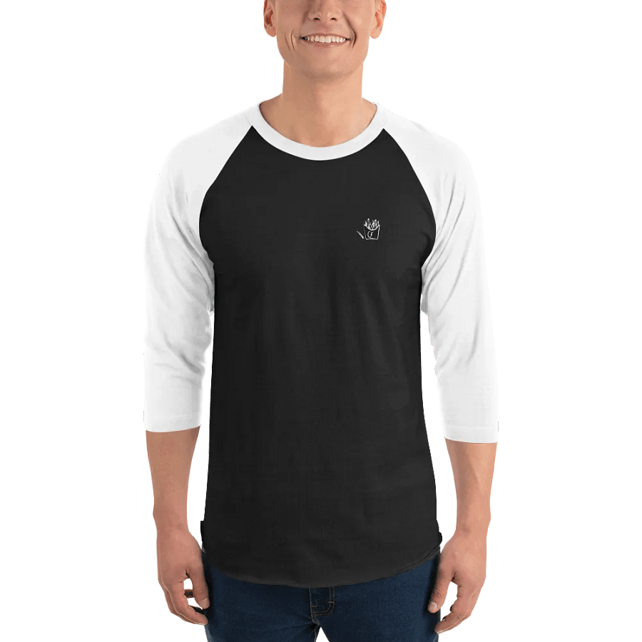 Fryenation Logo Raglan product image (1)