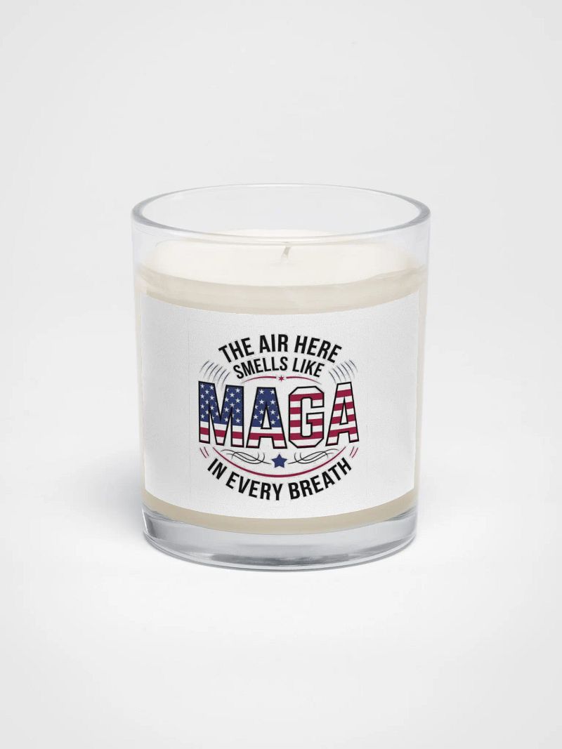 Trump 2024 Victory Candle, U.S.A. Patriotic Candle