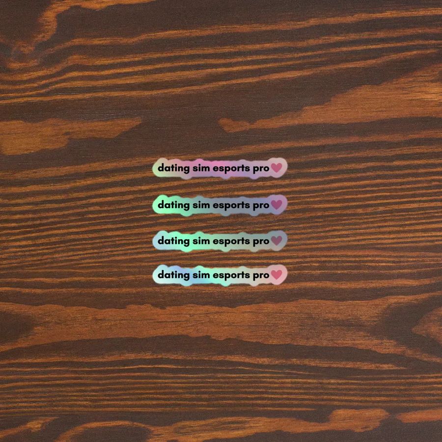 dating sim esports pro stickers product image (5)