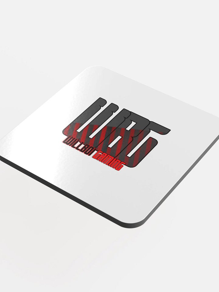WBG Logo Glossed Cork Coaster product image (2)