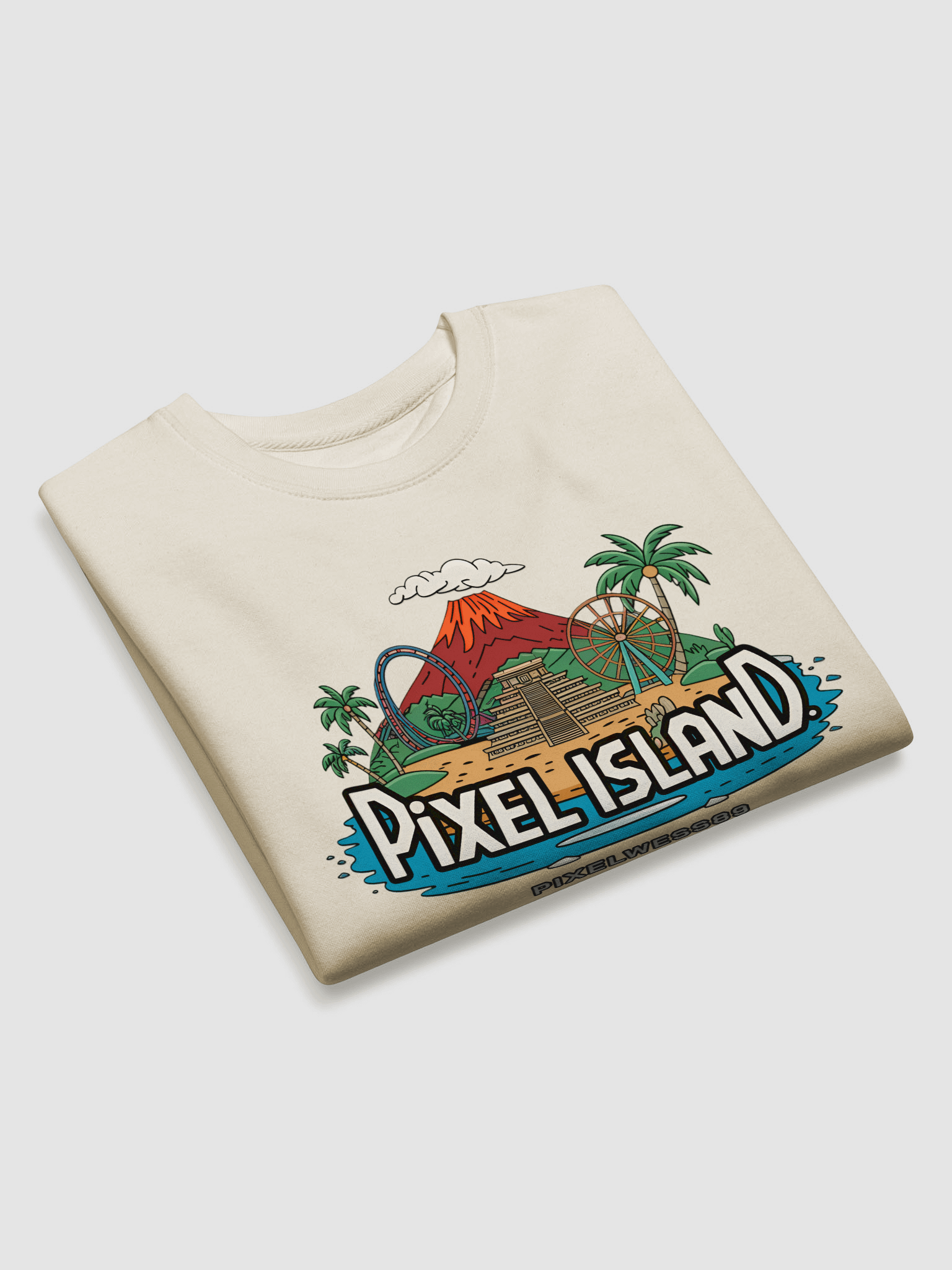 Pixel Island - Premium Sweatshirt product image (3)