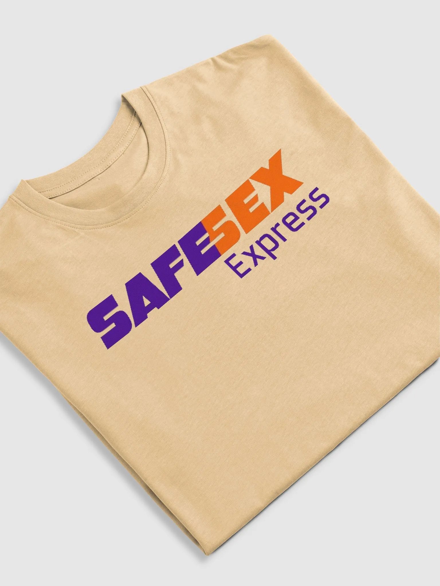 Safe Sex Vintage Gold T-Shirt product image (5)