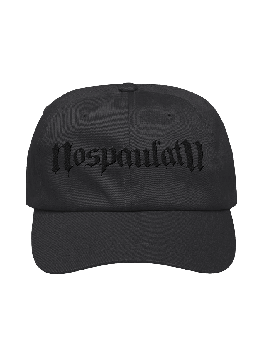Embroidered Blackout Logo Dad Hat product image (1)