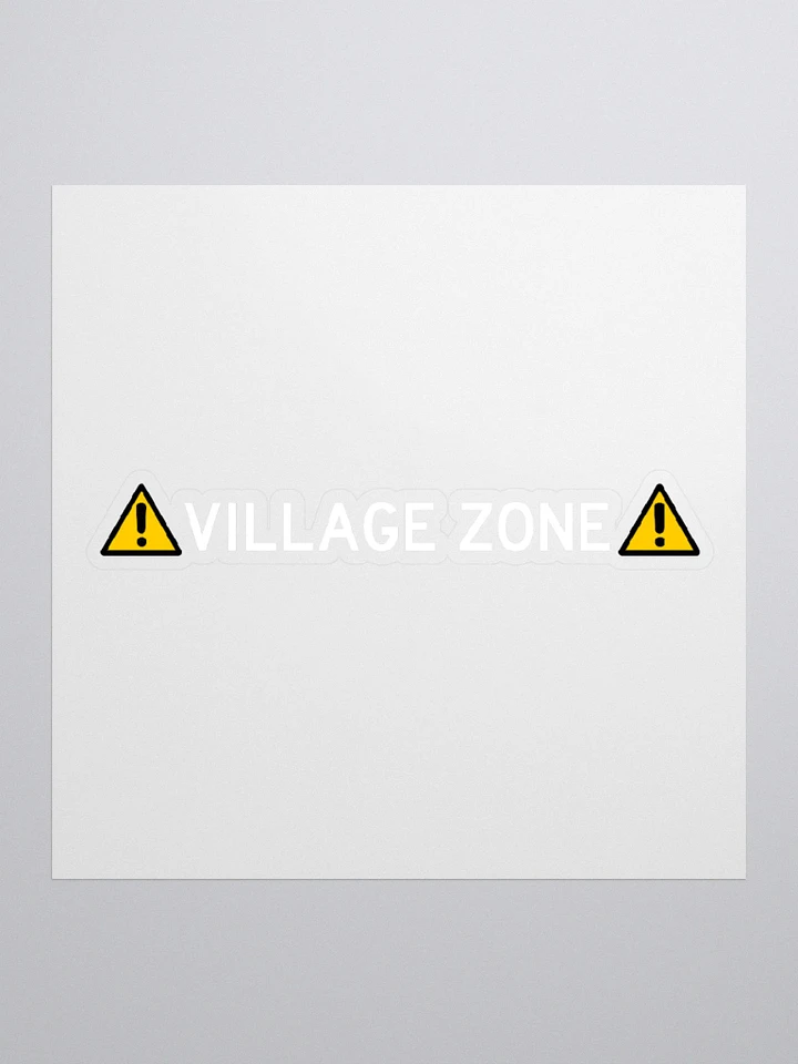 Village Zone Sticker product image (2)