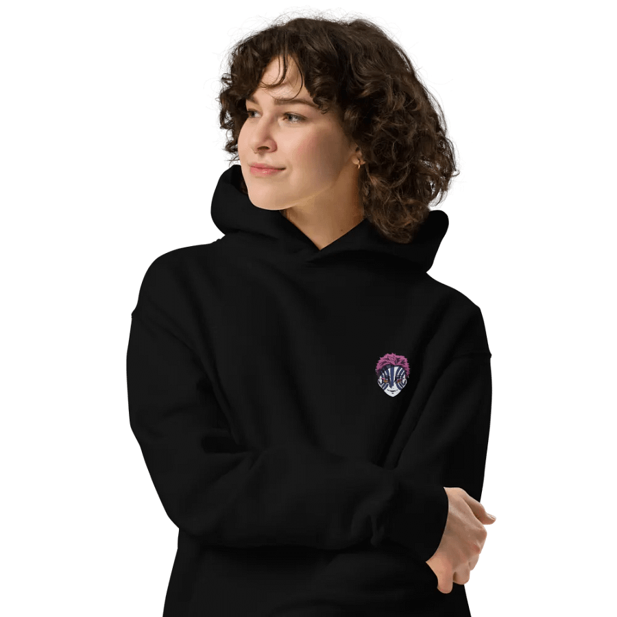 Premium Unisex Oversized Akaza Hoodie From Demon Slayer product image (4)
