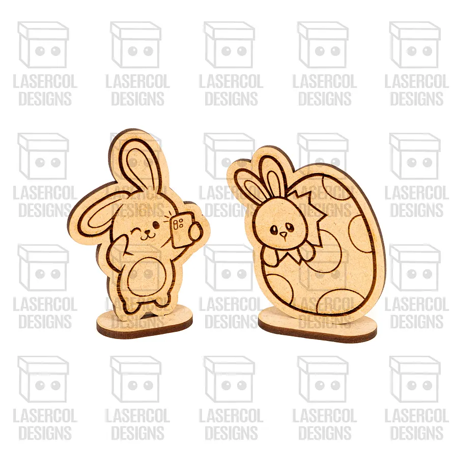 Easter Cutouts With Base Set 6 - Laser Cut Files product image (4)