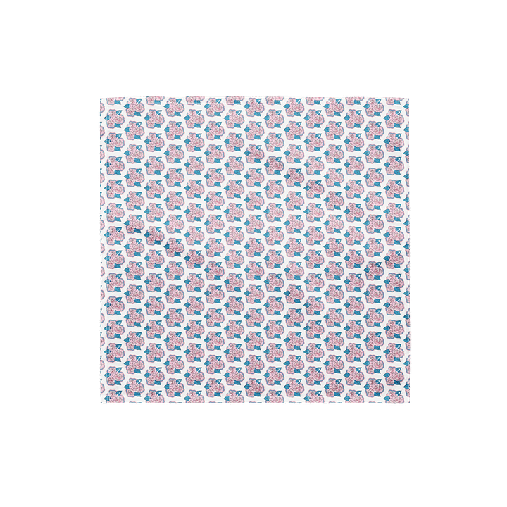 LGBTQIAP2S+ 2025, Trans Flower with Symbol, Bandanna product image (1)