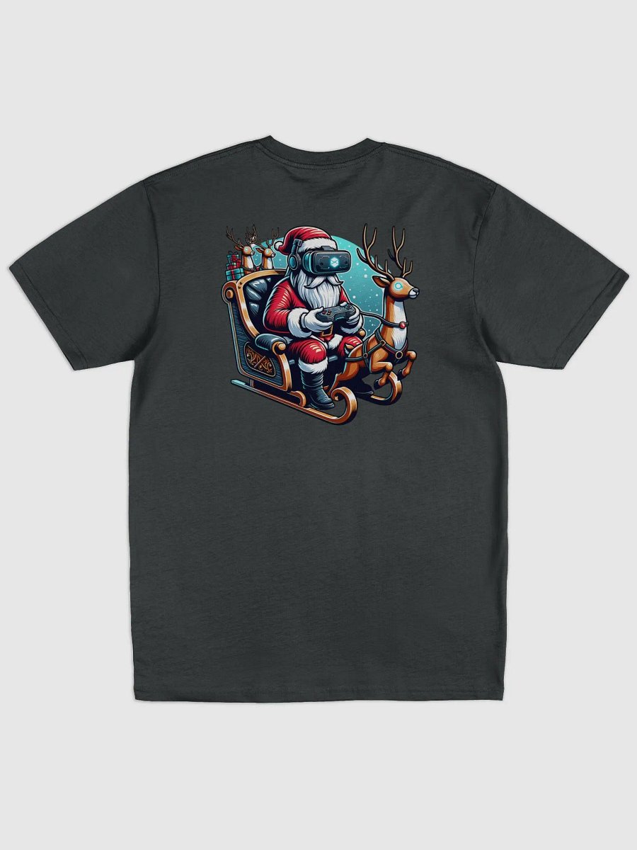 T-Shirt Featuring Cyber Santa Sleigh Ride – Gamer’s Holiday Favorite product image (32)