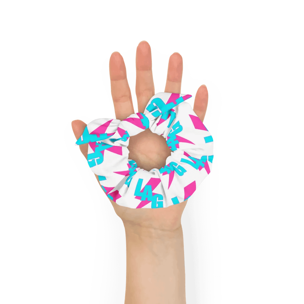 LAG Scrunchie with Bow (White) product image (8)