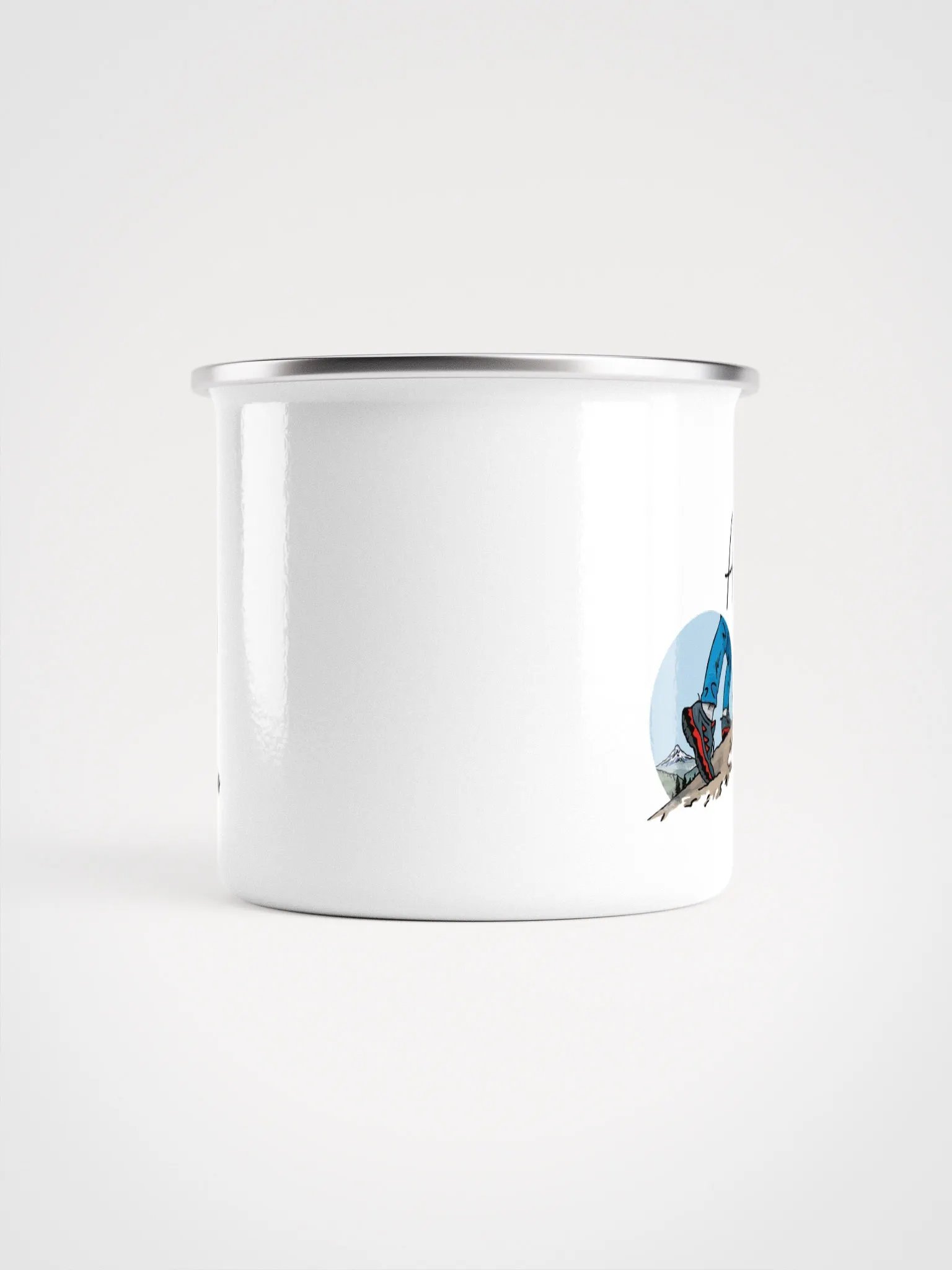 Enamel Mug - Adventure is Hiking product image (3)