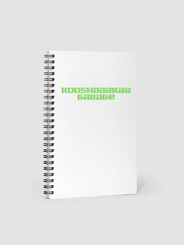 Kooshdaakaa Garage Notebook product image (1)
