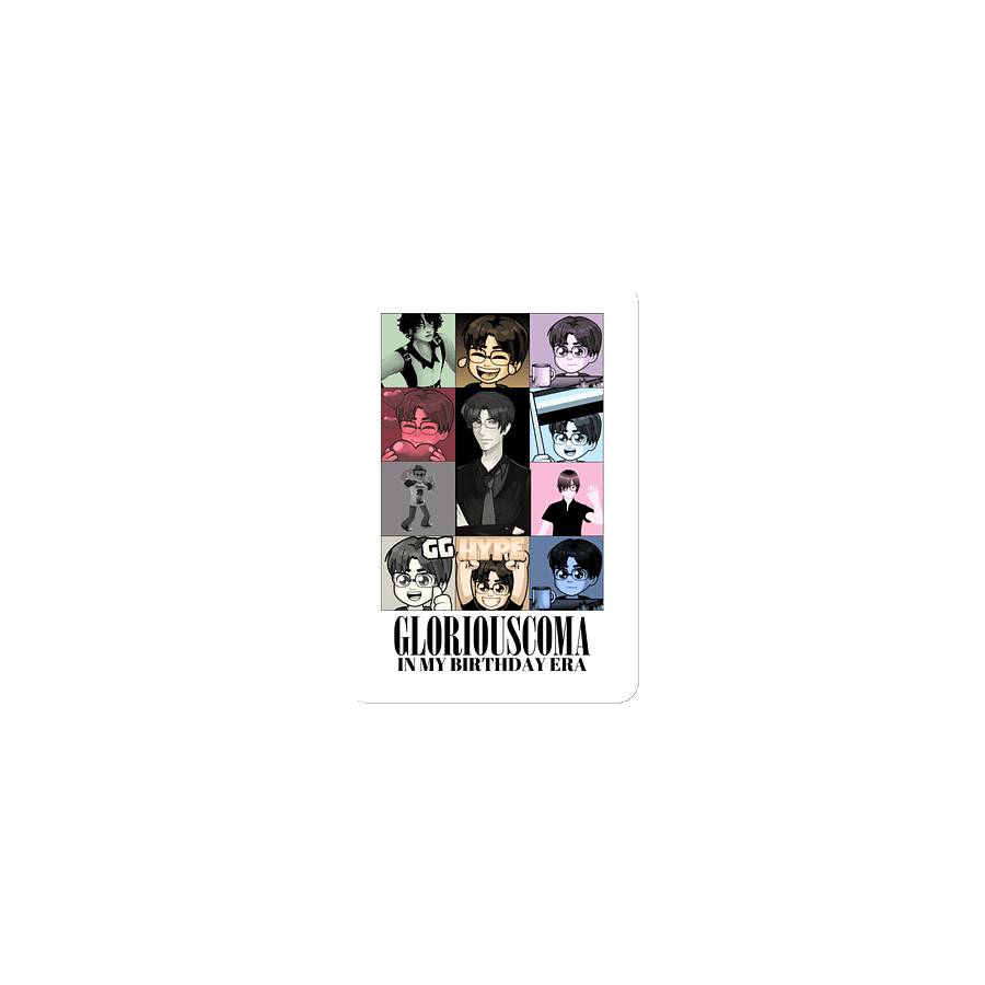 GloriousComa In My Birthday Era Limited Edition Magnet product image (1)