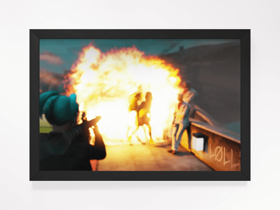 Echo Echo Misfire Framed Poster product image (1)