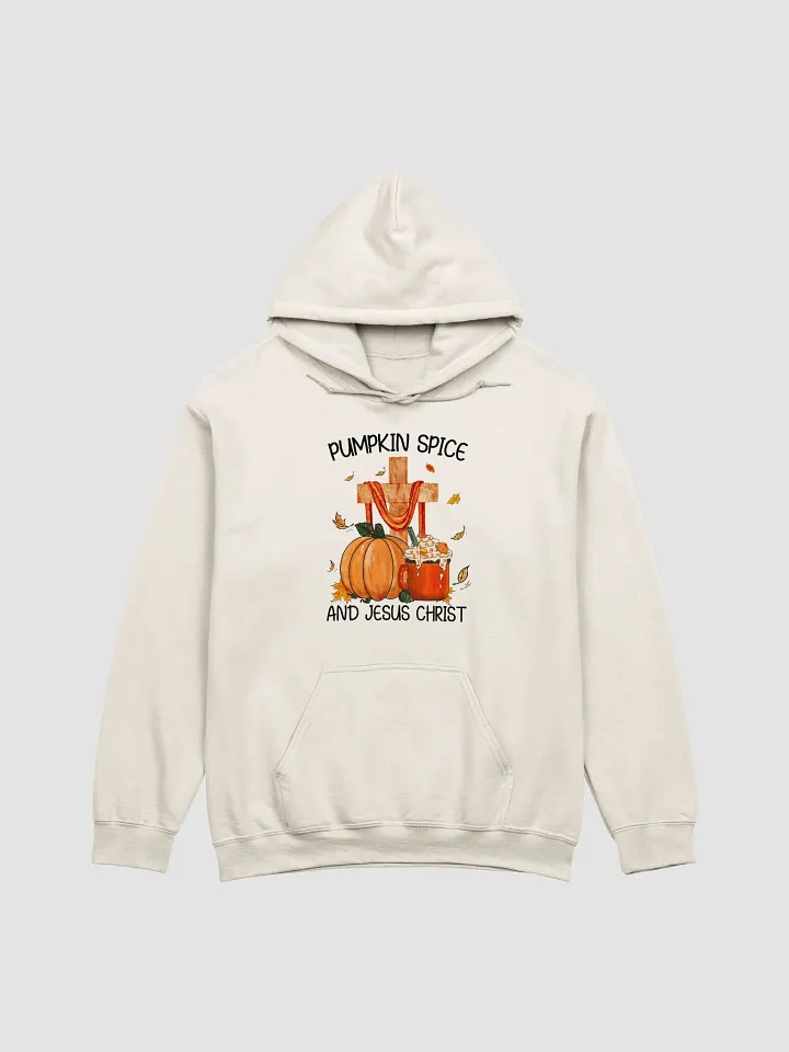Pumpkin Spice and Jesus Christ Hoodie product image (2)