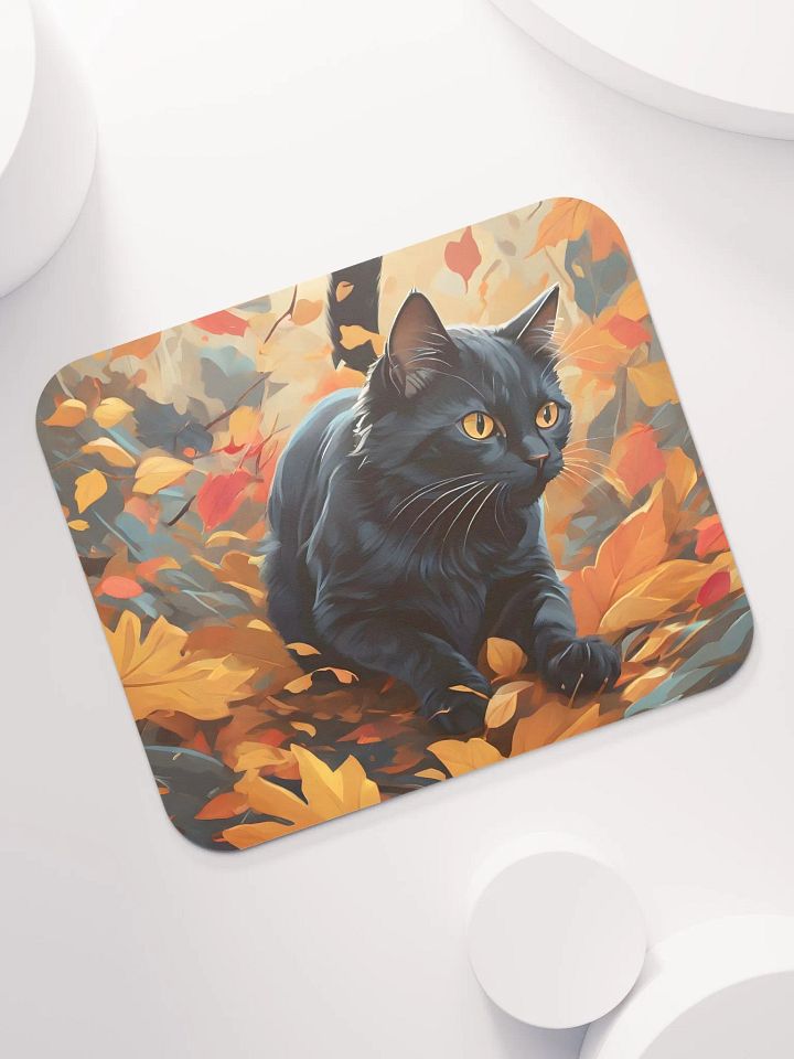 Autumn Catventures Mouse Pad product image (1)