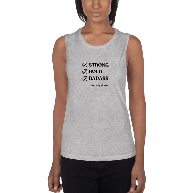Badass - tank (black lettering)