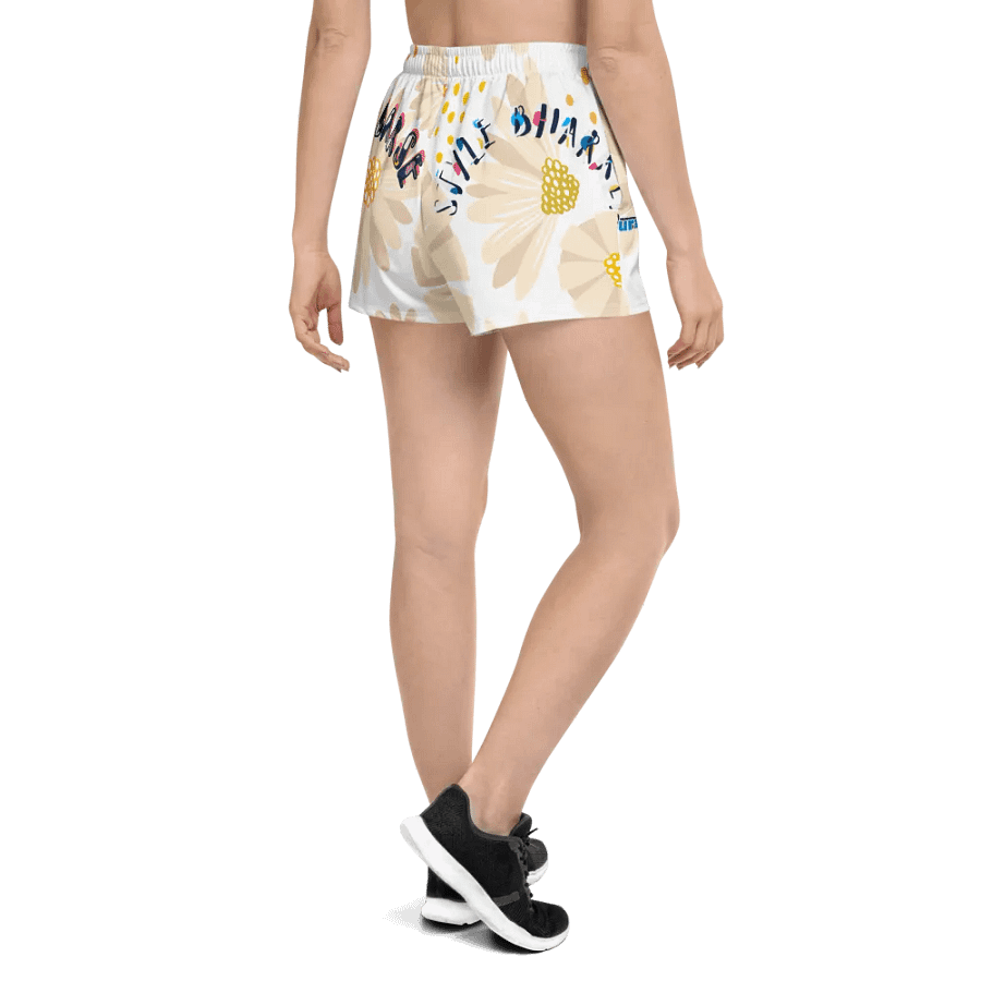 Copy of 🎨🌸 Holi Special High-Waisted Athletic Short Shorts – Celebrate in Color! product image (4)