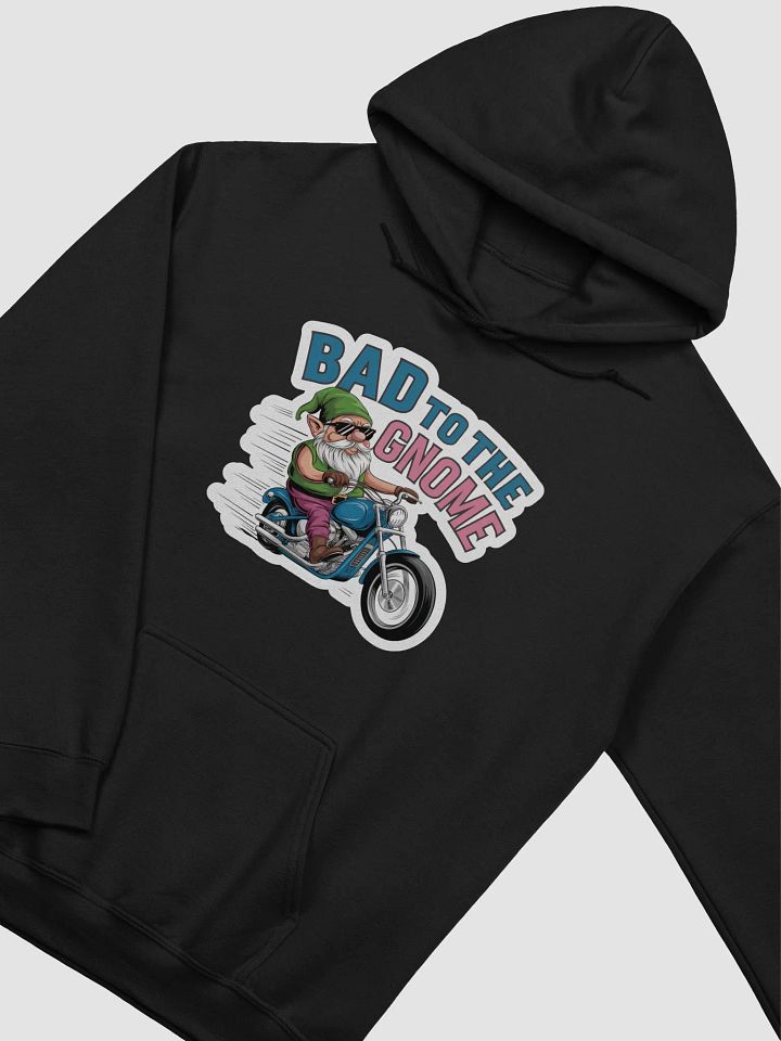 Bad to the Gnome Motorcycle Hoodie product image (2)