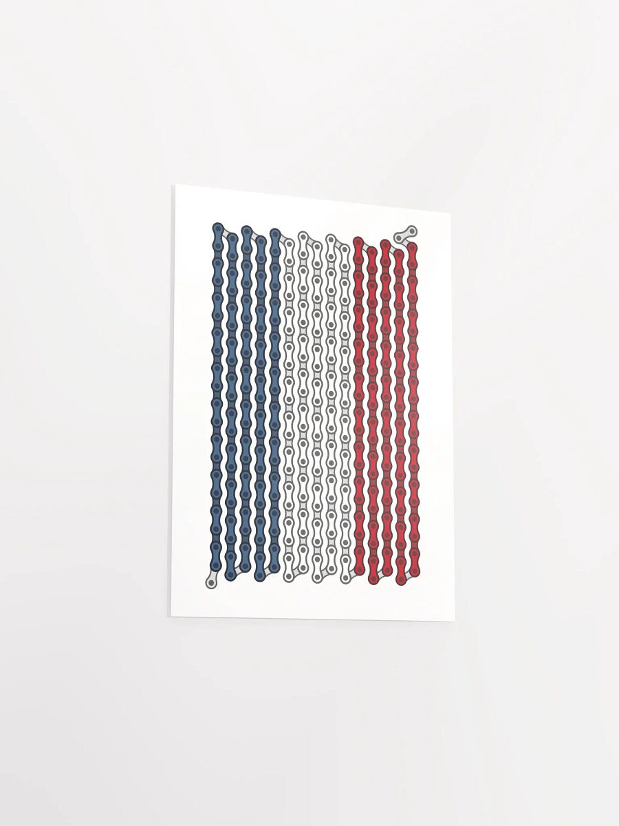 Netherlands Bike Chain Flag Poster product image (9)